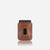 Roma Leather Compact Card Holder - Tan