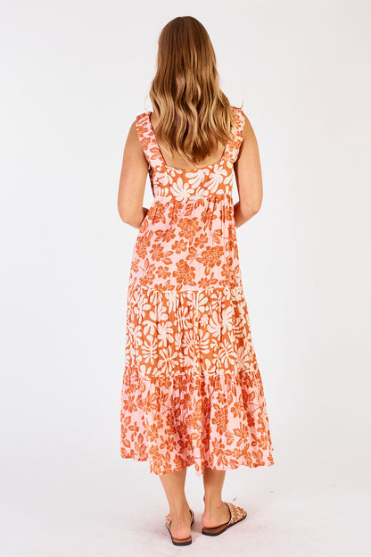Mia Sundress Apricot