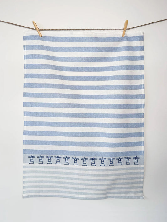 Lighthouse Linen Tea Towel