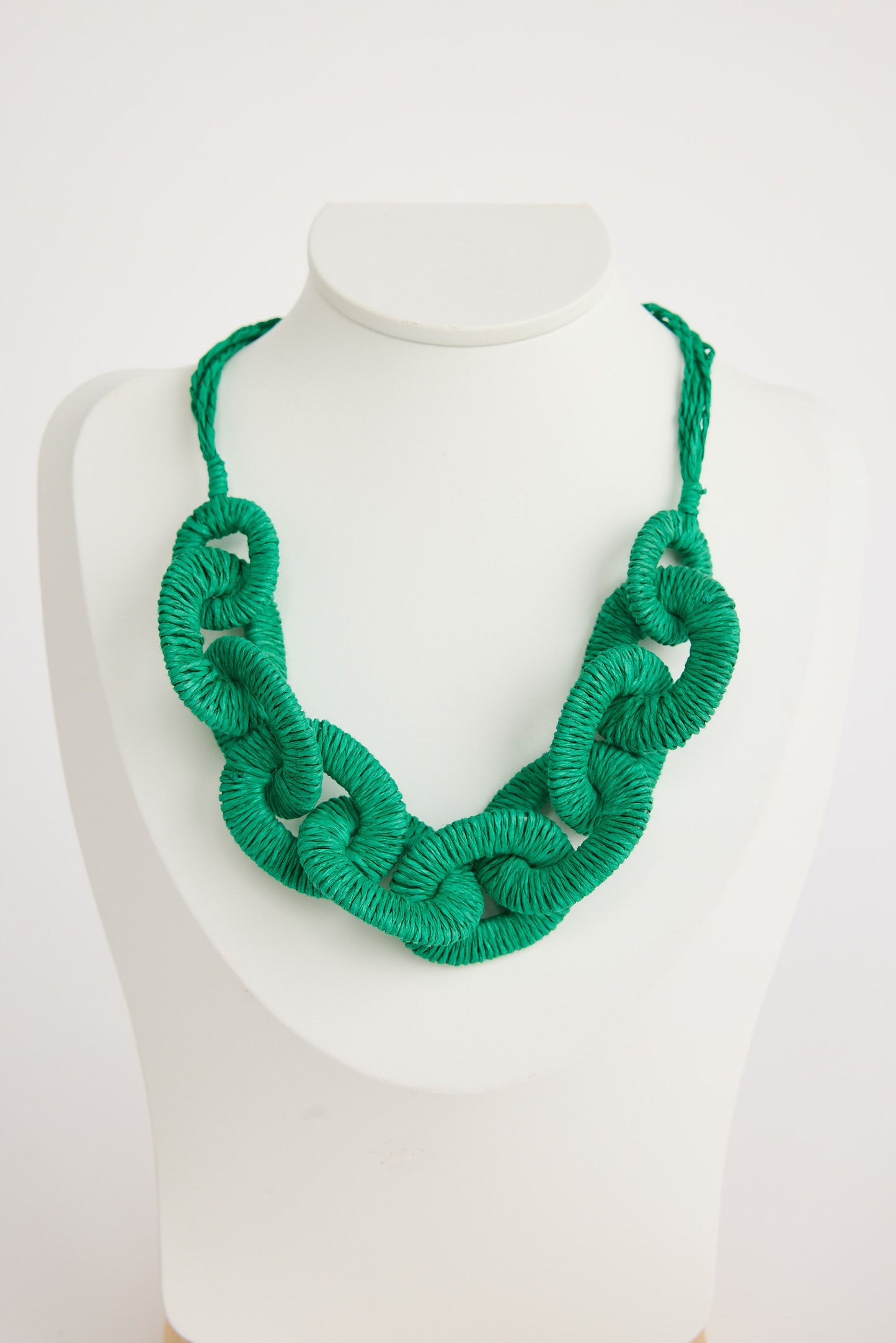 Chained Up Necklace in Apple