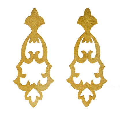 MW Gold Flock Earrings B61