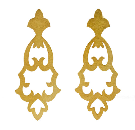 MW Gold Flock Earrings B61