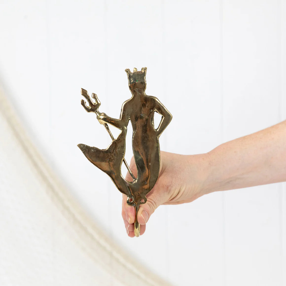 Merman Wall Hook - Shiny