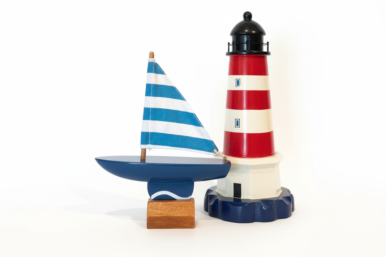 13cm Pond Yacht - Assorted Colours