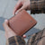 Texas Clay Large Zip Wallet with Coin