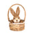 Green Bunny basket