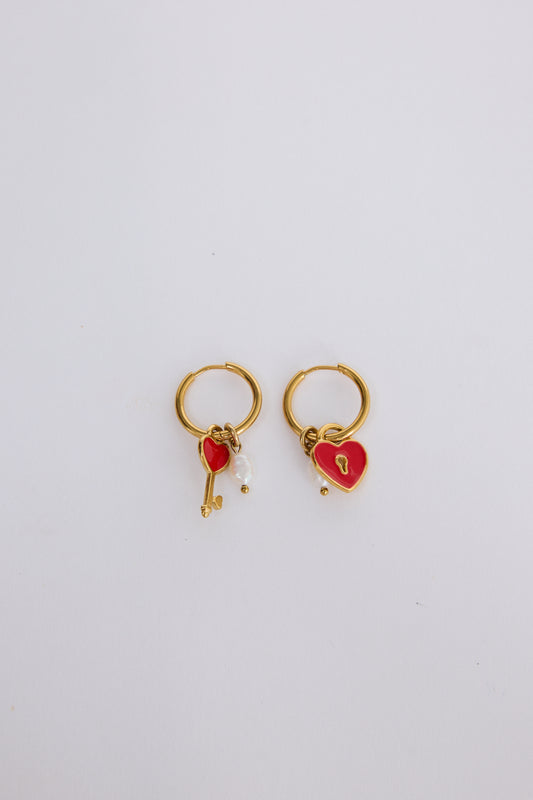 Lockheart Earrings Gold