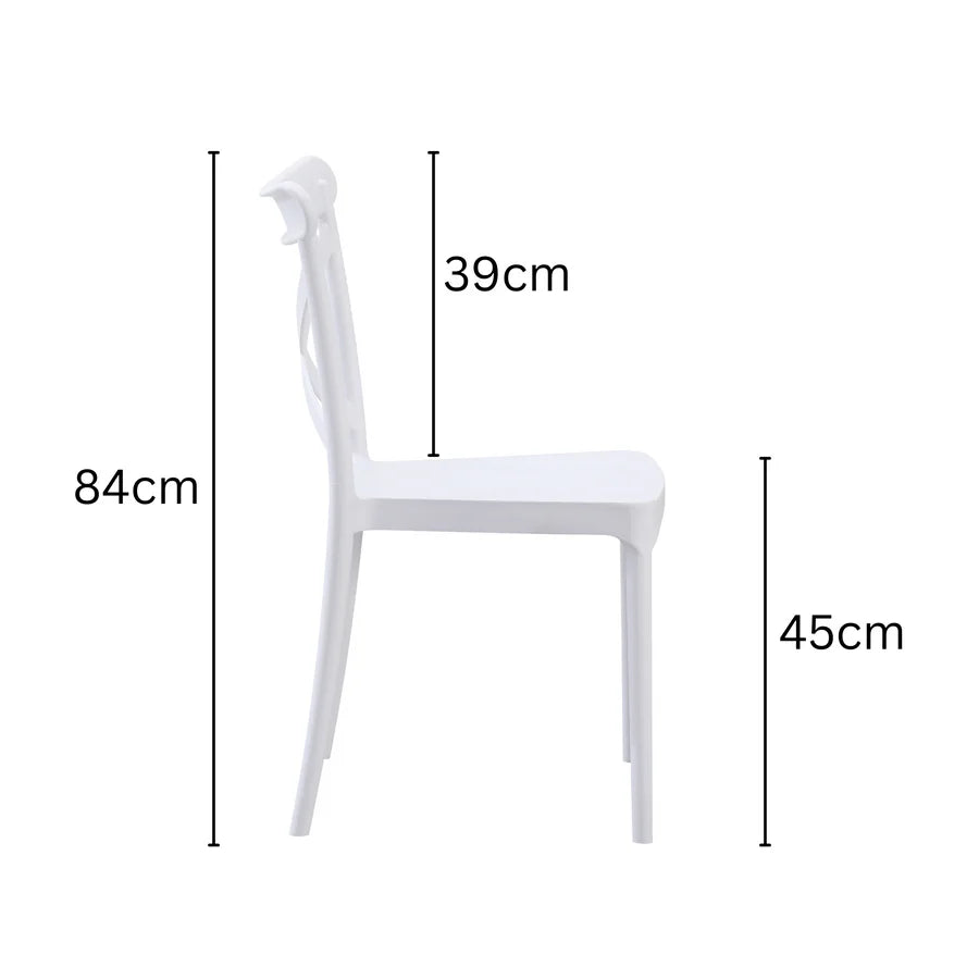 Trancoso White Outdoor Chair