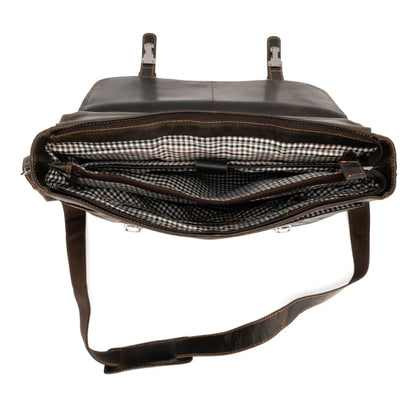 Leather Laptop Bag - Portland
