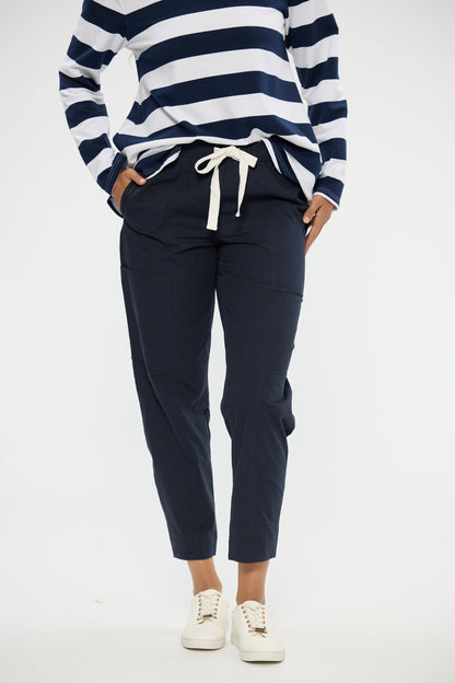 Reva Cargo Pants in Navy OR Red