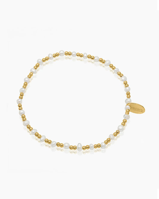 Petals Multi Pearl Stretch Bracelet (Various)