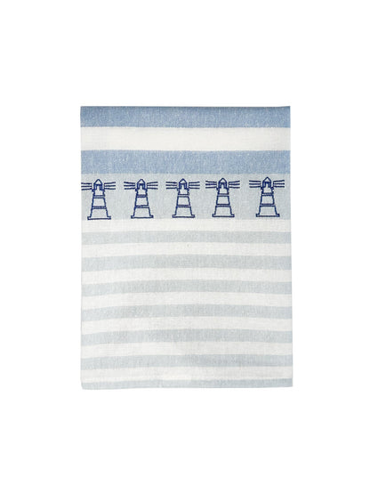 Lighthouse Linen Tea Towel