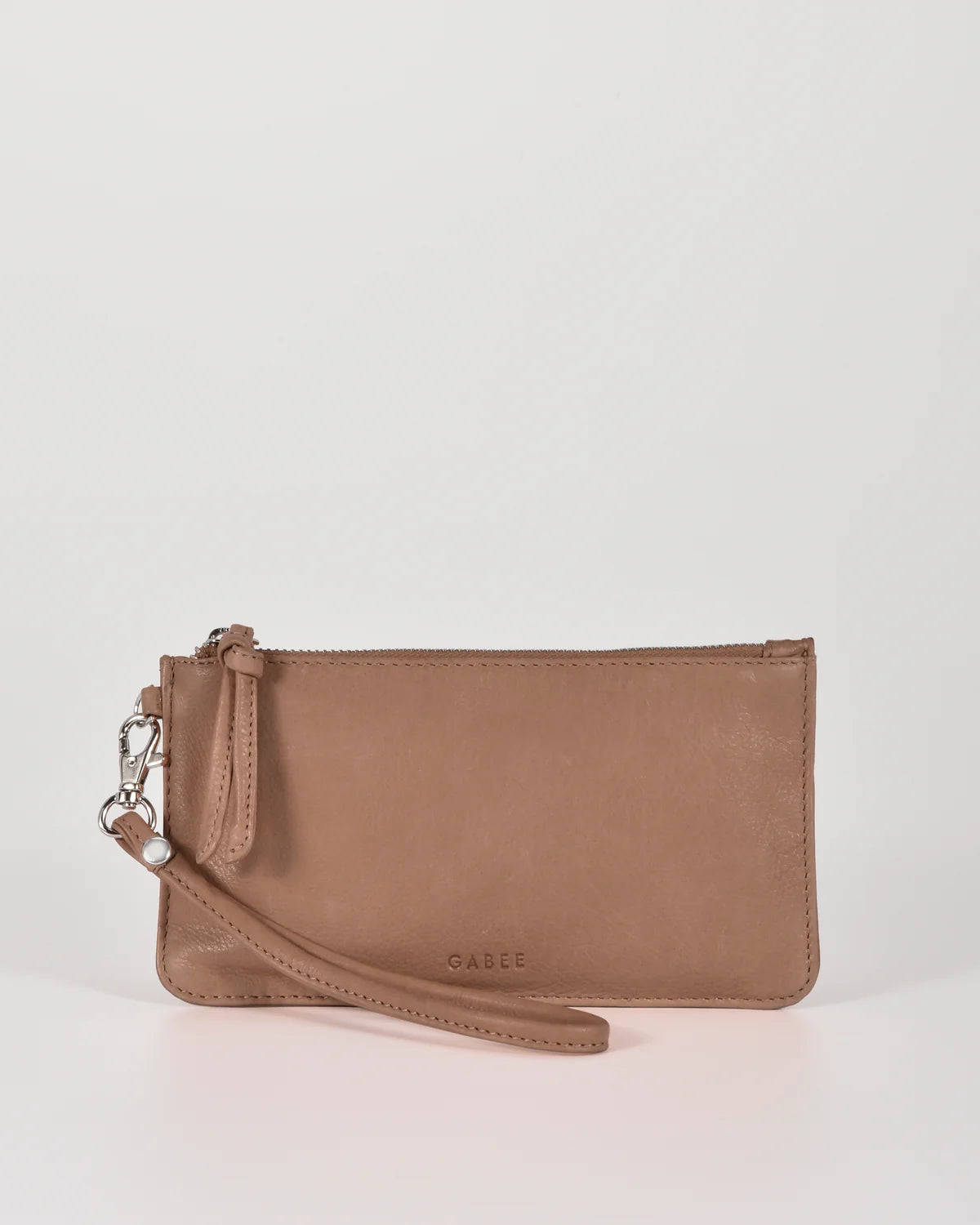 Abril Soft Leather Wristlet Purse