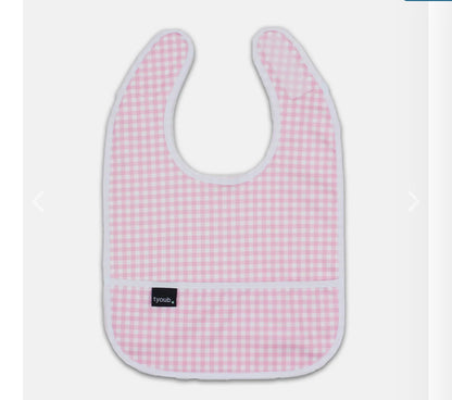 Tyoub Pink Check Swim Bag set