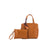 Amelie Tan 2 Piece Tote Handbag