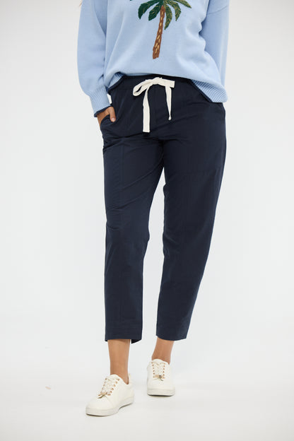 Reva Cargo Pants in Navy OR Red