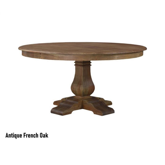 Trestle Round Dining Table