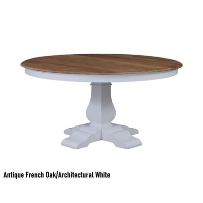 Trestle Round Dining Table