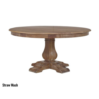 Trestle Round Dining Table