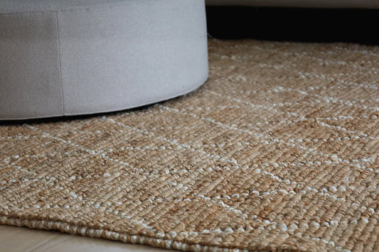 Jute Rug 200 x 300cm Anant White