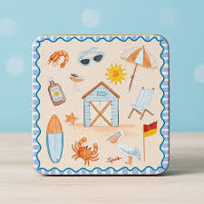Aussie Beach Shortbread tin - 180g