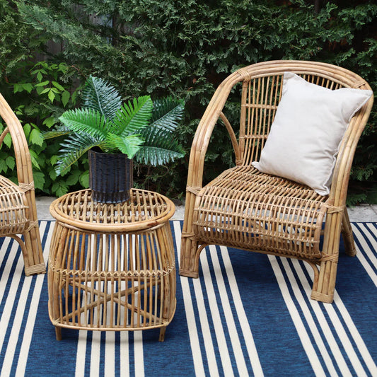 Colonial Chair/Table in natural