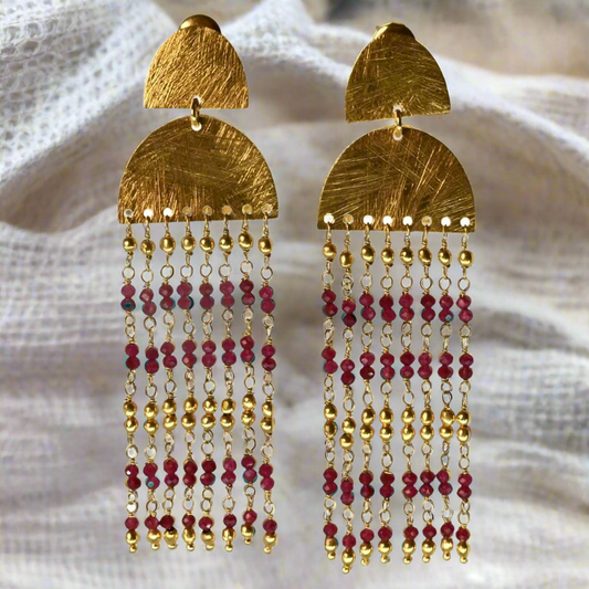 MW A307 Euro Gold Cascade Earrings - Various