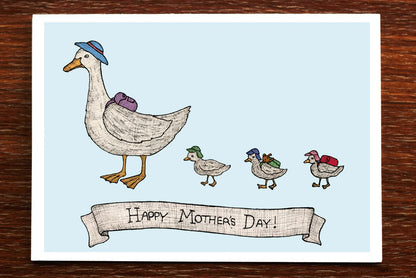Mother’s Day Duck Greeting Card