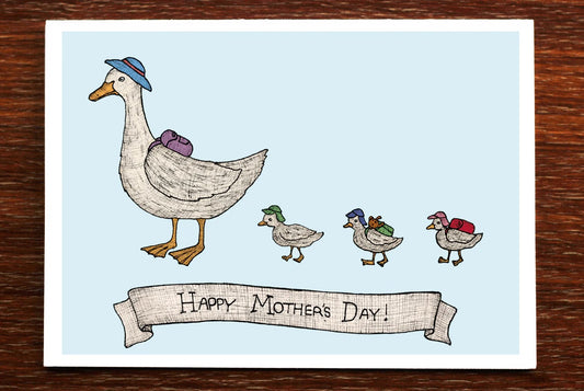 Mother’s Day Duck Greeting Card