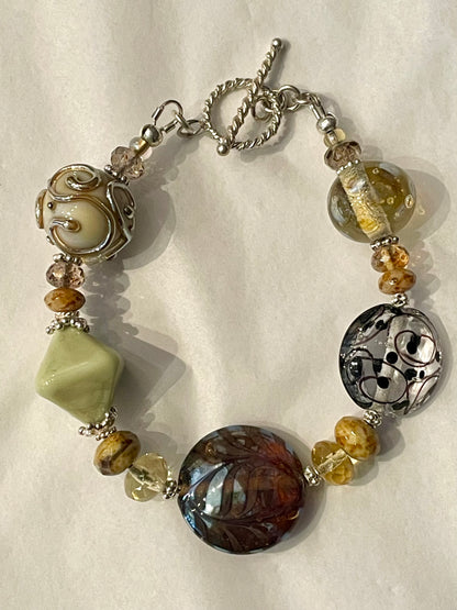Lampwork Bead Bracelets
