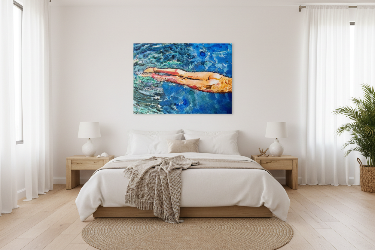 Bare Art Print by Alexandra Andersen