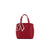 Amelie Deep Red 2 Piece Tote Handbag