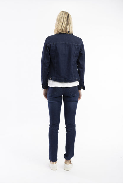 Denim Collard Jacket