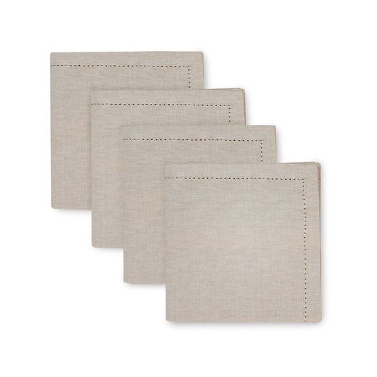 Jetty Oatmeal Napkin Set of 4