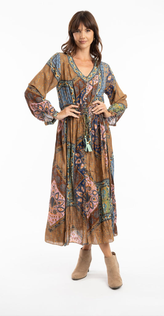 Rio Branco Dress Shirred Waist