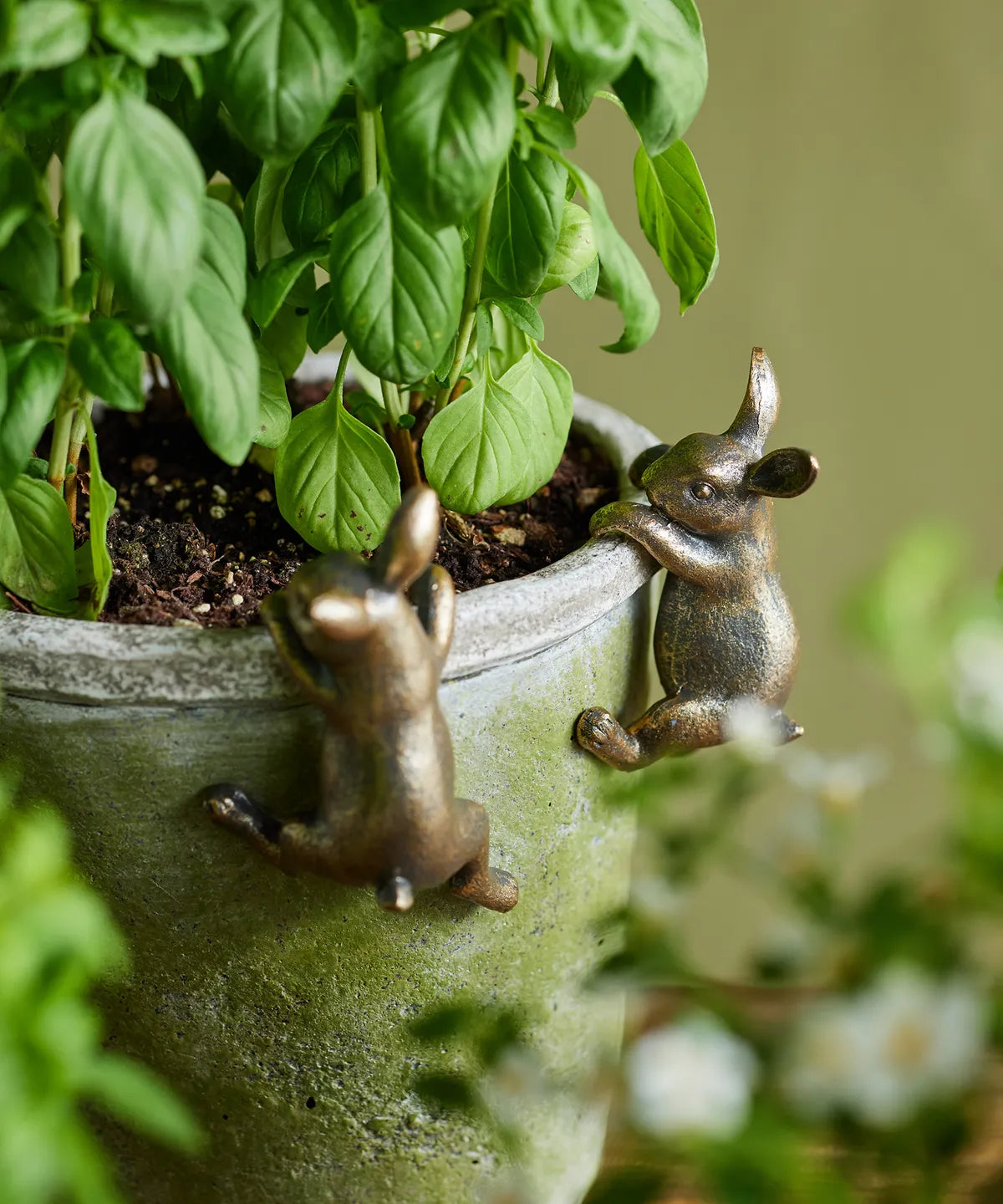 Hanging Bunny 4 PACK GOLD