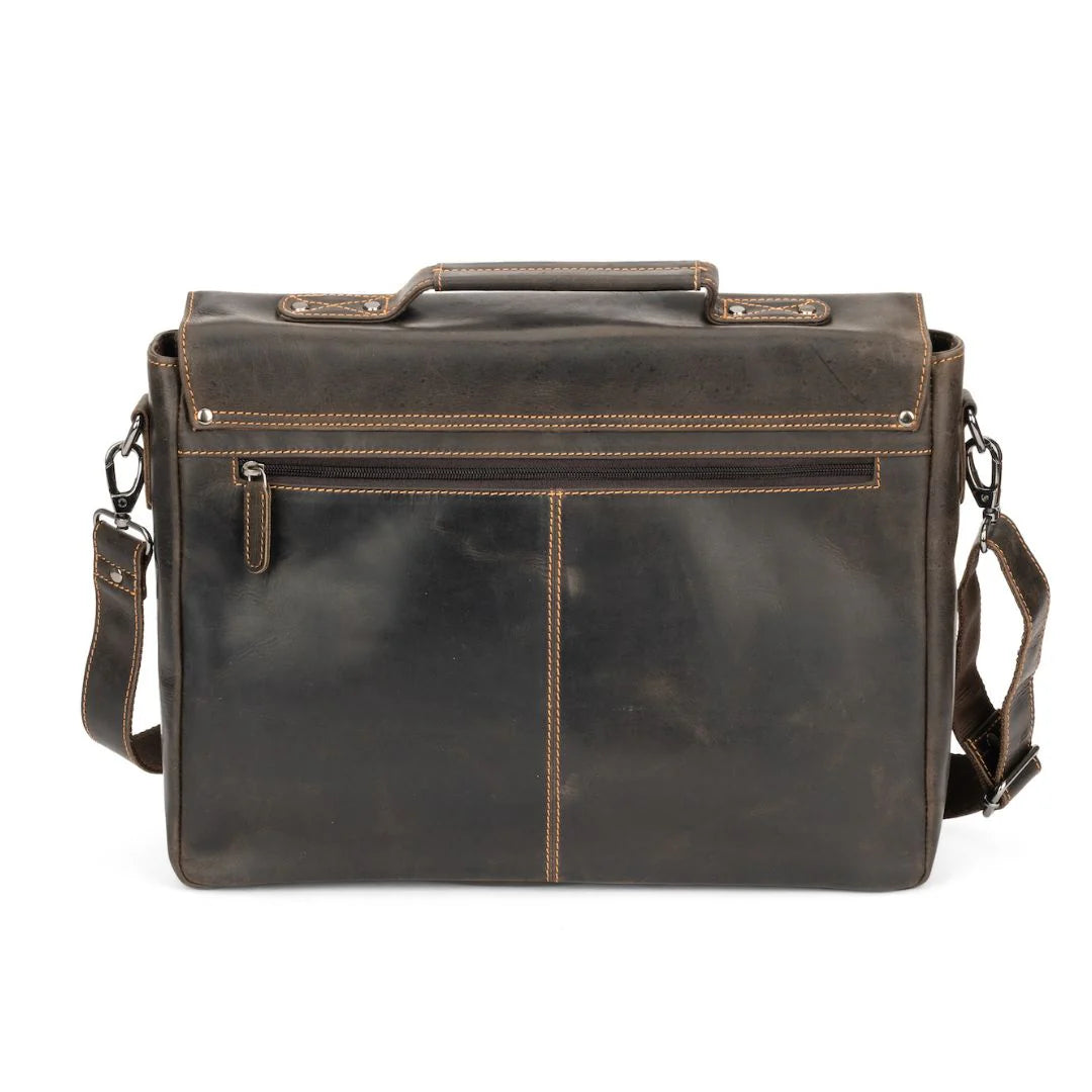 Leather Laptop Bag - Portland