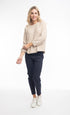 Knits Top R-Neck in Taupe