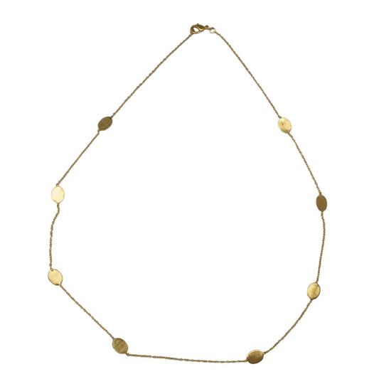 MW Euro Gold Magnificent Linked Necklace A249
