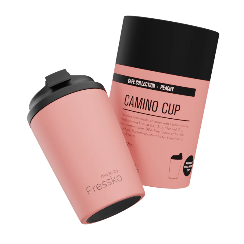 Ceramic Camino 12oz Reusable Coffee Cup in a Range of Colours
