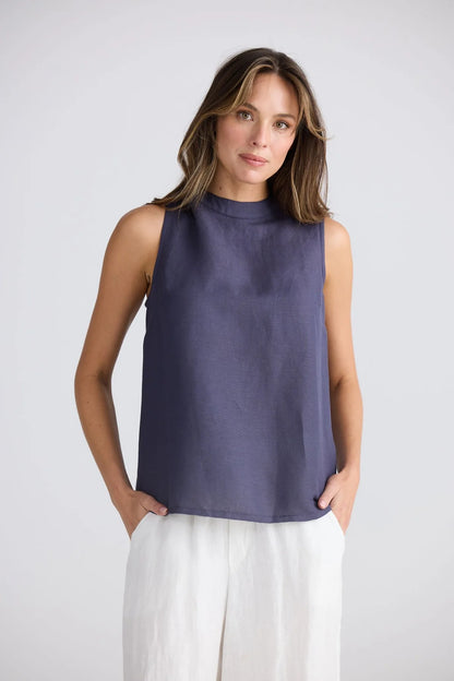 Adel Top Indigo Ash