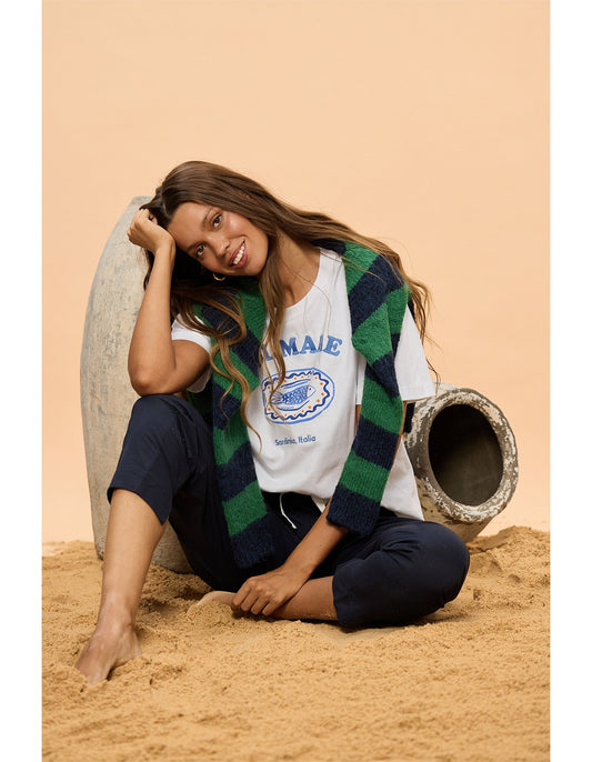 Al Mare Tee in White