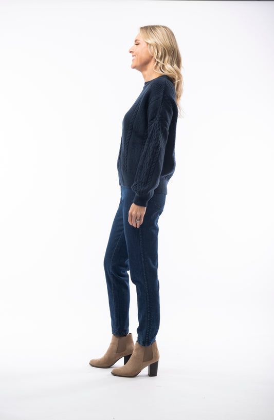 Alpaca Knits Jumper - Navy