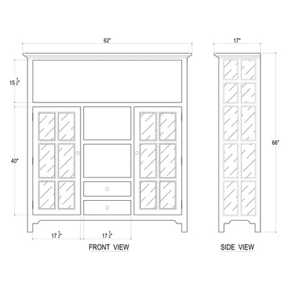 Aries Hamptons Kitchen Cupboard