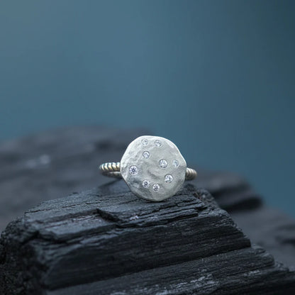 Aestra Ring in Silver