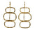 MW Euro Gold Earrings B112