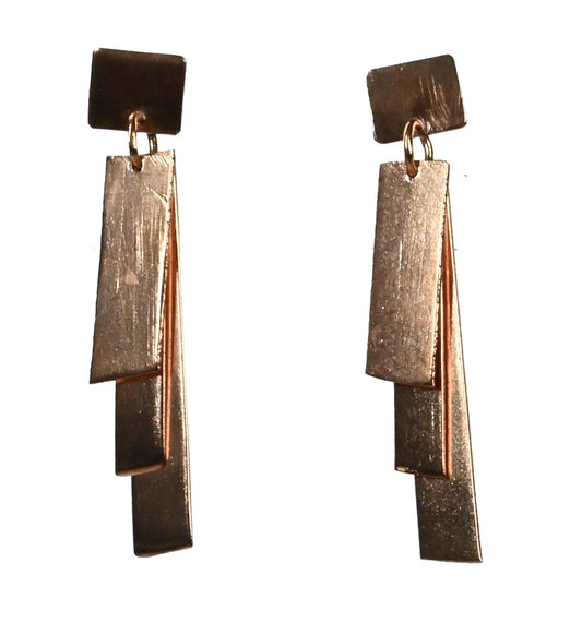 MW Rose Gold Earrings B115r