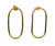 MW Euro Gold Earrings B120