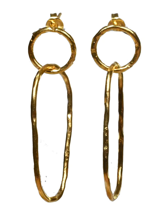 MW Rose Gold Earrings B121