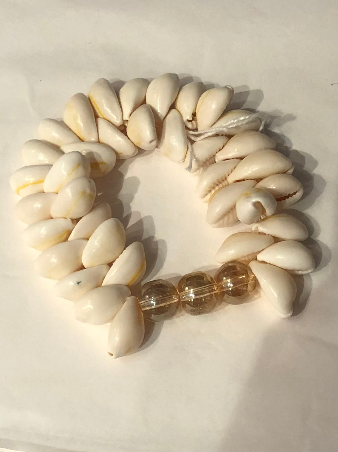 Beaded Shell Bracelet